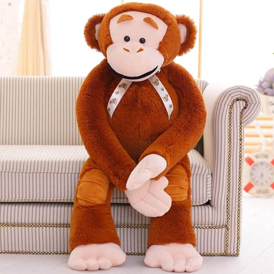 ヒロクンハウス　特大　サル　ぬいぐるみ Amazon.co.jp: ヒロクンハウス HIROKUNHOUSE サル 猿 ぬいぐるみ